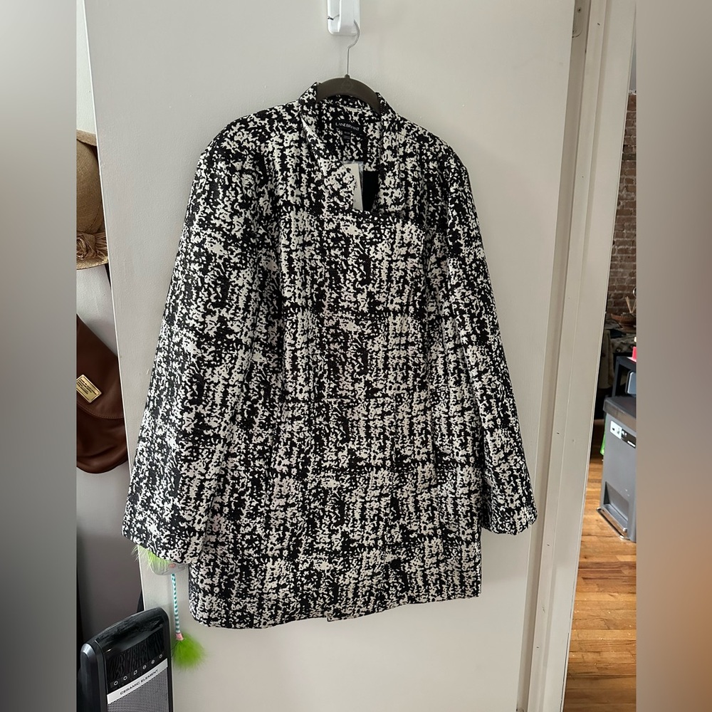 Metallic light weight coat